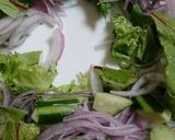 エビと野菜のさっぱり炒めサラダ作り方9写真