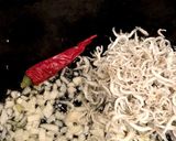 キャベツじゃこ大葉パスタ(バター醤油味)作り方5写真