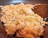 子供喜ぶ♪【BBQハンバーグチャーハン】作り方8写真