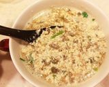 おから入りそぼろで、台湾風豆乳スープ作り方6写真