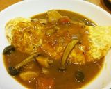 カレーの残りでオムライスカレー作り方9写真