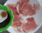 甘辛豚肉のせ冷やし塩ラーメン作り方2写真