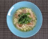 甘辛豚肉のせ冷やし塩ラーメン作り方6写真
