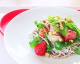 【ダイエットレシピ】イタリアンサラダ蕎麦作り方5写真