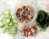 さば缶ときゅうりで☆冷や汁ラーメン！作り方2写真