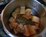 大根と牛すじ煮✱おでん風✱圧力鍋で作り方5写真