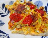 野菜たっぷり♪プチトマトのオムレツ♪作り方12写真