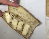 生ハムと大葉のバゲットサンド作り方2写真
