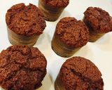 全粒粉100%▪️チョコカップケーキ作り方6写真