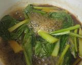 小松菜と厚揚げの煮浸し丼作り方7写真