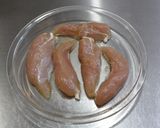 ささみで超しっとりサラダチキン風。作り方3写真