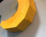 鍋は使わず☆かぼちゃのポタージュ作り方1写真