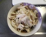 簡単！早い！ザーサイとササミの和え物作り方5写真