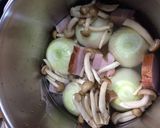 圧力鍋で新玉ねぎ丸ごとスープ作り方5写真