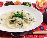 和風みそマヨクリームパスタ作り方8写真