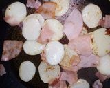 長芋とベーコンのバカタレ炒め作り方2写真