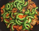 ビールに合う合うキムチゴーヤチャンプルー作り方4写真