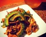 ビールに合う合うキムチゴーヤチャンプルー作り方9写真