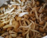 簡単！朝食に♪水菜と なめこのお味噌汁♪作り方4写真