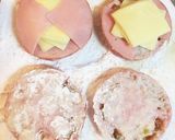 とろーり♡焼きトマトサンドイッチ✩作り方3写真