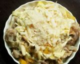ズッキーニと玉葱と豚肉のグラタン！作り方3写真