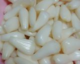 ポリポリやみつき！らっきょうの甘酢漬け作り方2写真