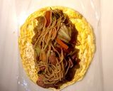 リメイク オムそば弁当作り方3写真