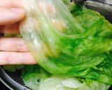 野菜たっぷりヘルシー♪レタス巻きしゃぶ♪作り方1写真