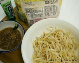 もやしレンチン☆パクチーゴマぽん作り方3写真