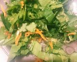 食パンde黄緑色野菜たっぷりキッシュ風作り方2写真