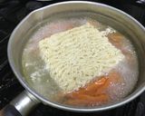 札幌一番人参ラーメン（味噌）作り方3写真