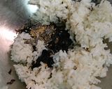 コクある美味しいひじき煮のおにぎり作り方1写真