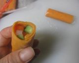 かんたん酢野菜のサモカマ巻き作り方6写真