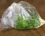 春菊とゆで鶏のサラダ作り方4写真