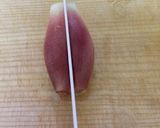 茗荷と卵の大人の味噌汁〜(o˘◡˘o)♡作り方6写真
