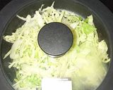 簡単★蒸しキャベツ丼作り方2写真