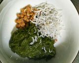 オリーブオイル一回し　納豆-メカブご飯作り方2写真