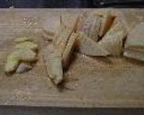 田舎風、竹の子と小鰯の煮物作り方1写真