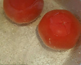 まるごとトマトのチーズ焼き。スープ添え作り方1写真
