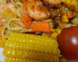 海老&野菜チリソースあんかけ風作り方4写真