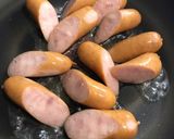 基本♡パキッとウインナーを焼く方法作り方2写真