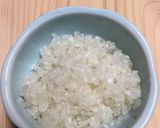 ⌘ パプリカの肉詰め ⌘ お米入り ⌘作り方1写真
