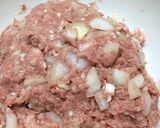⌘ パプリカの肉詰め ⌘ お米入り ⌘作り方3写真