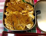 残り物や市販の物で！簡単！カツ丼弁当☆作り方5写真