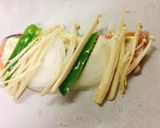 サーモンのマヨジェノベーゼ焼き作り方3写真