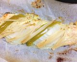 サーモンのマヨジェノベーゼ焼き作り方5写真