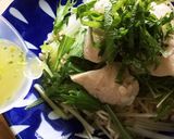 ツルッと胸肉で！冷たい塩らーめん！作り方6写真