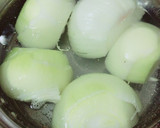 新玉ねぎとトマトのとろとろ満腹スープ作り方1写真