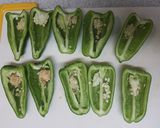 こどもも大好き！ピーマンチーズ焼き作り方1写真