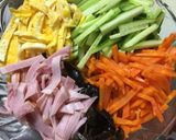 スーパーのお惣菜風！自宅で春雨サラダ♫作り方6写真